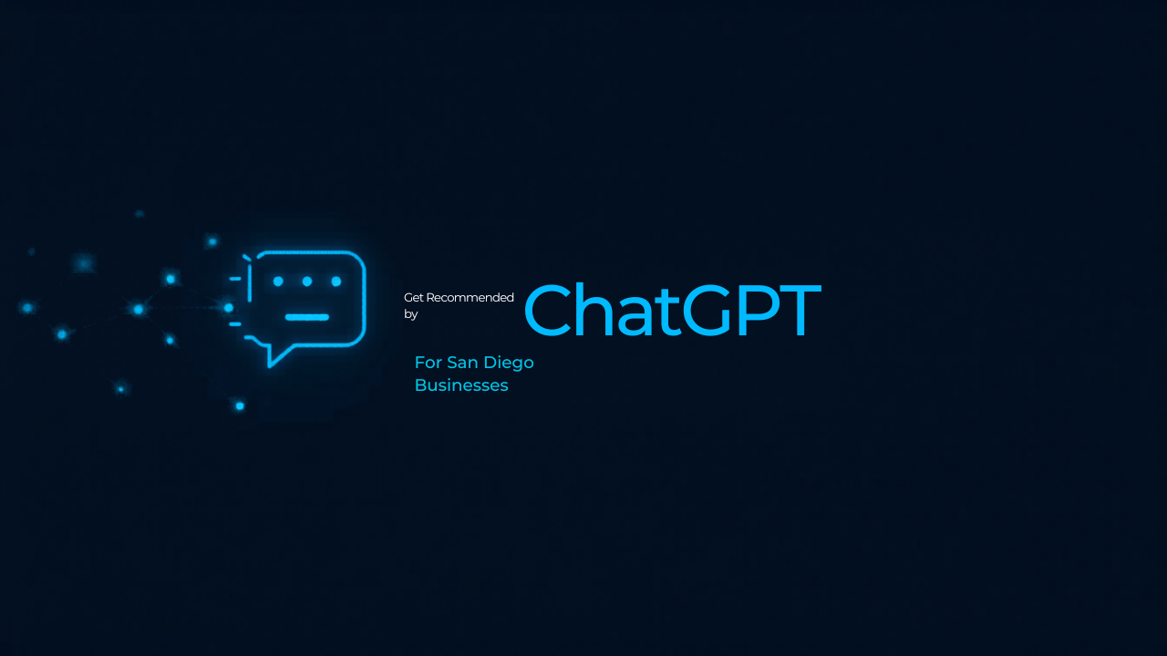 How to get your San Diego business recommended by ChatGPT, Click Track Marketing